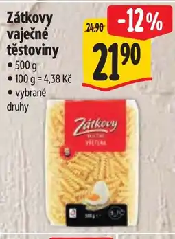Albert Zátkovy vaječné win těstoviny nabídka