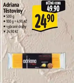 Albert Adriana Těstoviny nabídka