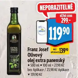 Albert Franz Josef Olivový olej extra panenský nabídka