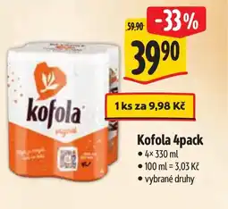 Albert Kofola 4pack nabídka