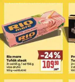 Billa Rio mare tuňák steak nabídka