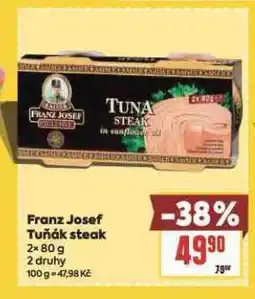 Billa Franz josef tuňák steak nabídka