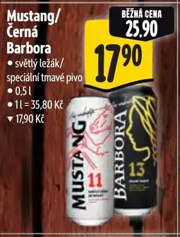 Albert Mustang/ Černá Barbora nabídka