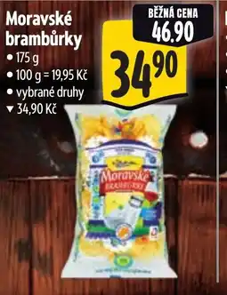 Albert Moravské brambůrky nabídka