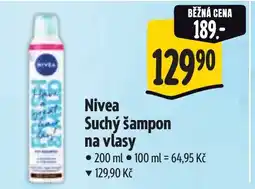 Albert Nivea Suchý šampon na vlasy nabídka