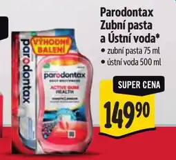 Albert Parodontax Zubní pasta a Ústní voda nabídka