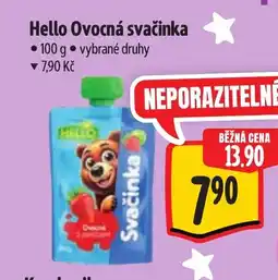 Albert Hello Ovocná svačinka nabídka