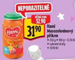 Albert Hami Masozeleninový příkrm nabídka