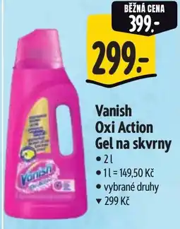 Albert Vanish Oxi Action Gel na skvrny nabídka