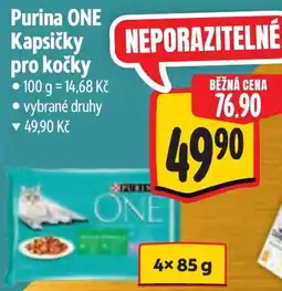 Albert Purina One Kapsičky pro kočky nabídka