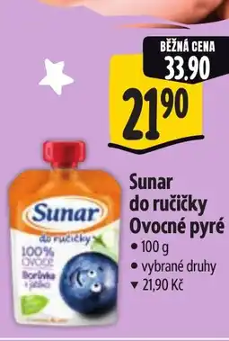 Albert Sunar do ručičky Ovocné pyré nabídka