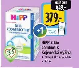 Albert HiPP 2 Bio Combiotik Kojenecká výživa nabídka