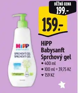 Albert HiPP Babysanft Sprchový gel nabídka