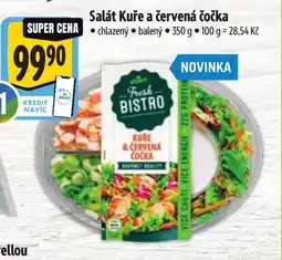 Albert Salát Kuře a červená čočka nabídka