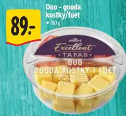 Albert Duo - gouda kostky/fuet nabídka