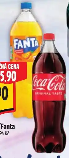 Albert Coca-Cola/Fanta nabídka