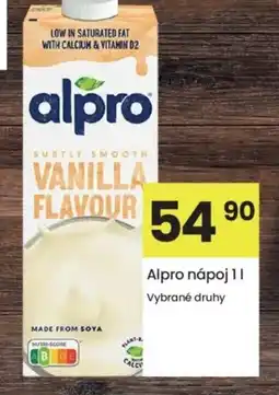 Kubík potraviny Alpro nápoj nabídka