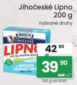 Kubík potraviny MADETA Jihočeské Lipno nabídka