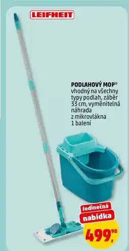Penny Market LEIFHEIT PODLAHOVÝ MOP, 1 balení nabídka
