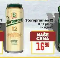 Billa Pivo staropramen 12 nabídka