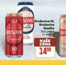 Billa Pivo krušovice 10 nabídka
