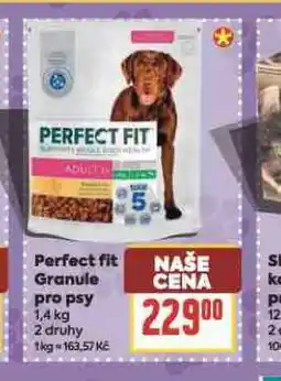 Billa Perfect granule pro psy nabídka