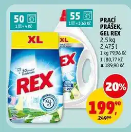 Penny Market PRACÍ PRÁŠEK REX nabídka