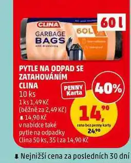Penny Market PYTLE NA ODPAD SE ZATAHOVÁNÍM CLINA, 10 ks nabídka