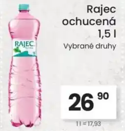 Kubík potraviny Rajec ochucená nabídka