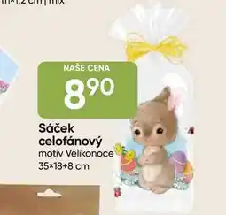 Hruška Sáček celofánový motiv Velikonoce 35×18+8 cm nabídka