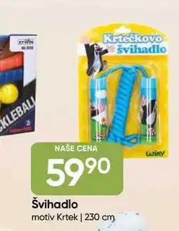 Hruška Švihadlo motiv Krtek 230 cm nabídka