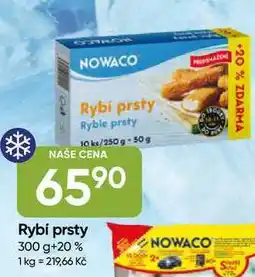 Hruška NOWACO Rybí prsty 300 g+20% nabídka