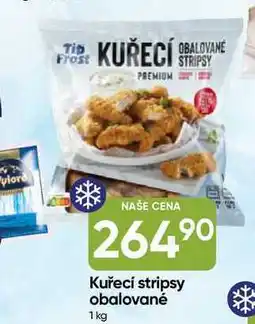 Hruška Tip Frost Kuřecí stripsy obalované nabídka