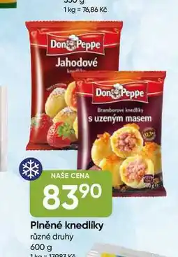 Hruška Don Peppe plněné knedlíky 600g, vybrané druhy nabídka