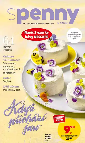 Penny Market ČASOPIS S PENNY U STOLU, 1 ks nabídka