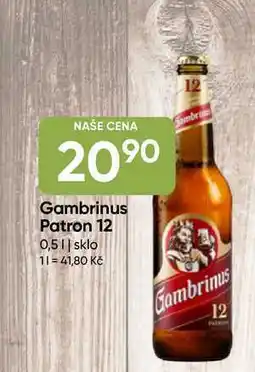 Hruška Gambrinus Patron 12 nabídka