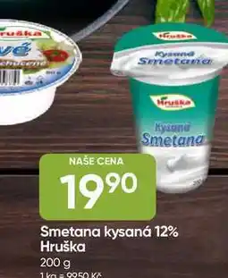 Hruška Hruška Smetana kysaná 12% nabídka