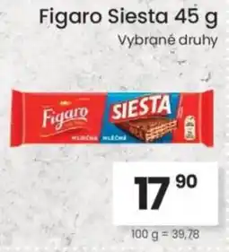Kubík potraviny Figaro Siesta nabídka