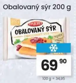 Kubík potraviny PAJERO Obalovaný sýr nabídka