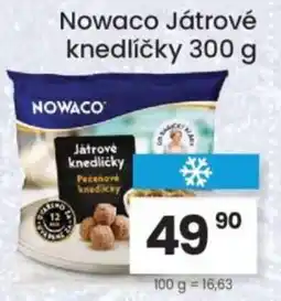 Kubík potraviny NOWACO Játrové knedlíčky nabídka