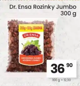 Kubík potraviny Dr. Ensa Rozinky Jumbo nabídka