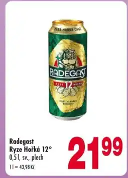 Qanto Radegast Ryze Hořká 12° nabídka
