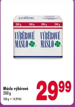 Qanto Máslo výběrové nabídka