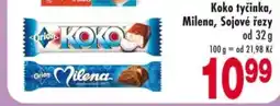 Qanto Koko tyčinka, Milena, Sojové řezy nabídka