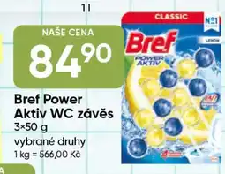 Hruška Bref Power aktiv WC závěs nabídka