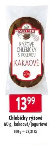 Qanto Chlebíčky rýžové nabídka