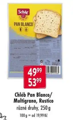 Qanto Chléb Pan Blanco/ Multigrano, Rustico nabídka