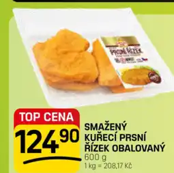 Flop Smažený Kuřecí prsní řízek obalovaný nabídka