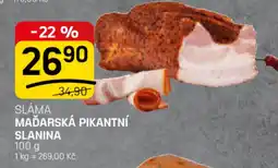 Flop Sláma Maďarská pikantní slanina nabídka