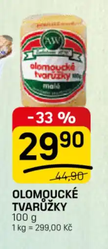 Flop Olomoucké tvarůžky nabídka